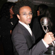 Cartoonist Aaron McGruder holds up his Chairmans Image Award as he attends the 33rd Annual NAACP Image Awards at the Universal Amphitheatre in Universal City Plaza, Calif. Feb. 23, 2002.
Getty Images